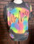Personalized Mama or Mini Reverse Tie Dye Patchwork Tee 