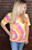 Rainbow Sherbet Tie Dye Blank Tee