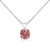 Karat White Gold 1/2 Carat Total Weight 4 Prong Set Lab Grown Pin Karat Diamond Solitaire 18" Pendant Necklace