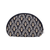 Black And White Luxor Cosmetic Make Up Bag