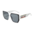 Simple Lightweight Square Frame Glasses