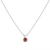 10K White Gold 1/4 Cttw Round Brilliant Cut Lab Grown Diamond 4-Prong Solitaire Pendant Necklace