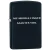 Zippo My Middle Finger - Black Matte