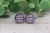 MAMA Floral & Leopard  Glass Stud Earrings