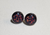 Animal Print 12mm Stud Earrings
