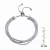 Collette Z Sterling Silver Clear Cubic Zirconia Twisted Strand Bracelet