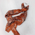 Rust Paisley Scrunchie Scarves