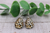 Leopard || Teardrop French Lever Earrings