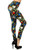 Multi-Colored Floral Printed High Waisted Leggings