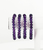 Glass Bead Stretchy Bracelet