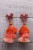Glitter Mouse Tassel || Acrylic Dangle Stud Earrings || Hypoallergenic