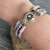 Silky Fluorite Stacked Bracelet