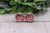 Valentine's Sunflower & Hearts SB Coffee || Stud Earrings