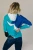 Down the Line Colorblock Tie Dye Hoodie