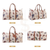 Women's Butterfly Pattern Weekender Bag