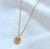 DESIREE WHITE TOPAZ BIRTHSTONE PENDANT NECKLACE - APRIL