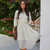 Chiffon Mesh Maxi Dress