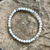 Howlite Bead Bracelet