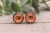 Succulent Glass Stud Earrings