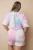 Plus Size - Leo Tie Dye Romper