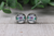 Happy Camper  Glass Stud Earrings
