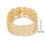 Collette Z Goldplated Sterling Silver Cubic Zirconia Wide Bracelet