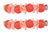 Crystal Beads Barrette Pair
