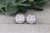 Baby Zebra  Glass Stud Earrings