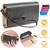 Women Wristlet Wallet PU Leather Lady Purse Credit Card Holder