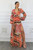 Design Me Bubble Sleeves Cut Out Maxi Dress