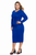Soft Neck Patchwork Dress