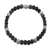 Collette Z Sterling Silver Black and Clear Cubic Zirconia Ball Necklace