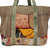 Large Recycled Tent Tote with Vintage Textiles