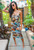 Letters She Wrote Bodycon Midi Dress