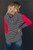One I Love Striped Lightweight Hoodie