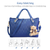 1Set/4Pcs Women Leather Handbag Lady Shoulder Bags 