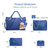 1Set/4Pcs Women Leather Handbag Lady Shoulder Bags 