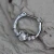 316L Surgical Steel Heart Gem Septum Clicker