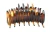 2.34" Small Tuba Rake Hair Claw