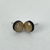 Small - Whole Wheat - Handmade Stud Wooden Earrings - Minimalistic Circl