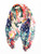 Multi Phoenix & Peony Distressed-Trim Scarf