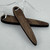 Small Thin Teardrop - Dark Oak Stain - Lightweight Earrings - Handmade