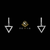 Triangle Drop - Stud/Cluster
