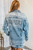 Good Times Loyalty Distressed Boyfriend Denim Jacket
