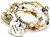 Social Worker Microcrystalline Quartz Wrap Agate Stone Bracelet