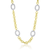 Collete Z Sterling Silver Mini Clear Cubic Zirconia Necklace