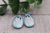 Jasmine Glass French Lever Earrings