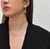 ELSIE SILVER DAINTY LACE CHAIN NECKLACE