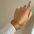 GEMMA GOLD CHUKY ROPE CHAIN BRACELET