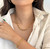 GEMMA GOLD CHUKY ROPE CHAIN BRACELET